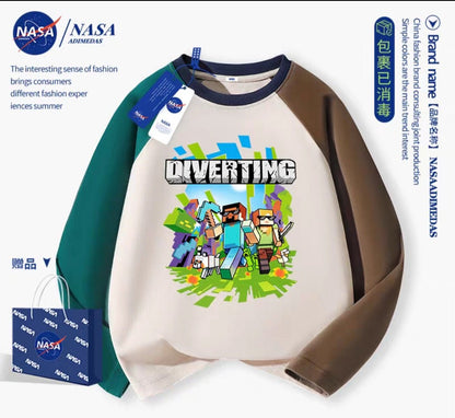 Chandails minecraft enfants - Nasa over kids