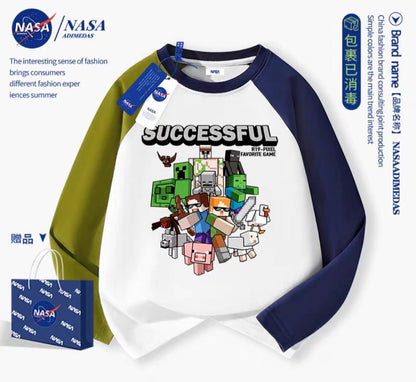 Chandails minecraft enfants - Nasa over kids