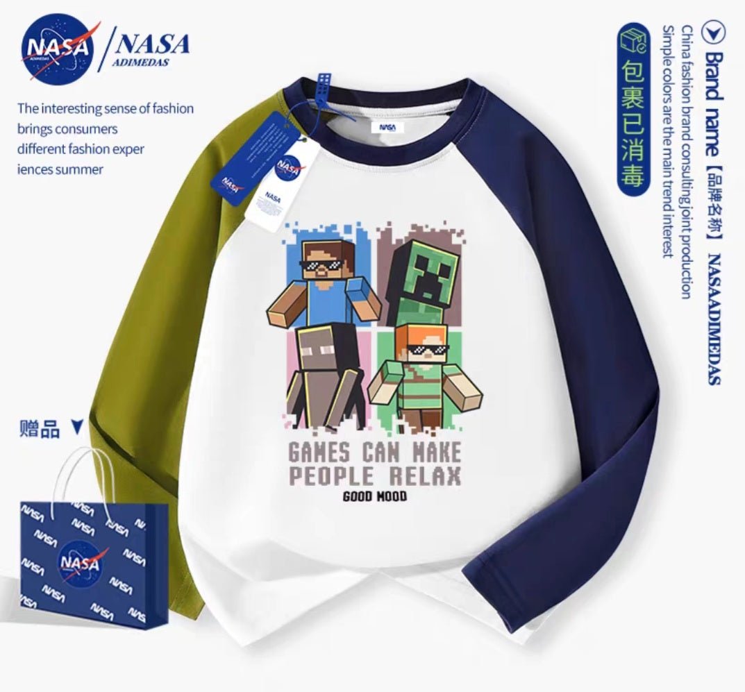 Chandails manche longue - Nasa over kids